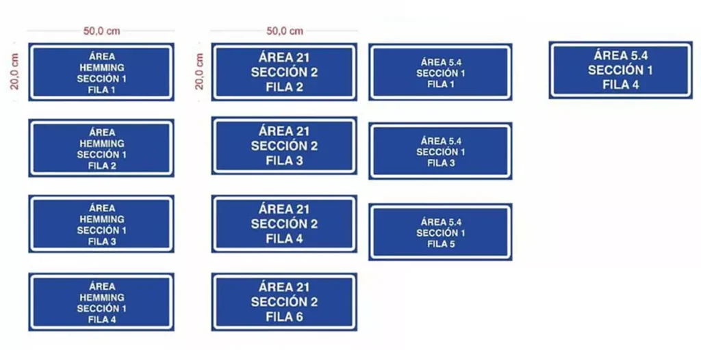 Señalización industrial de seguridad - Señalética de seguridad - Señales informativas para empresas, obras de construcción, plantas industriales y más